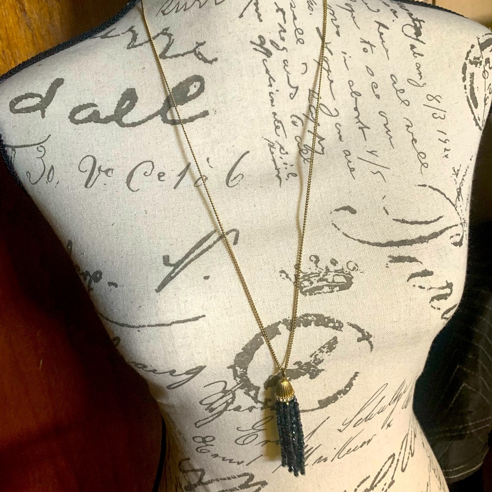 J Crew Tassel Necklace